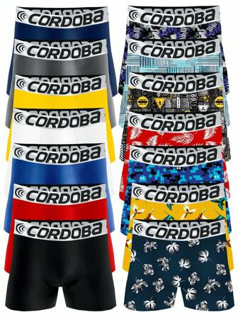  6 CUECAS BOX DE MICROFIBRA SORTIDAS CORDOBA