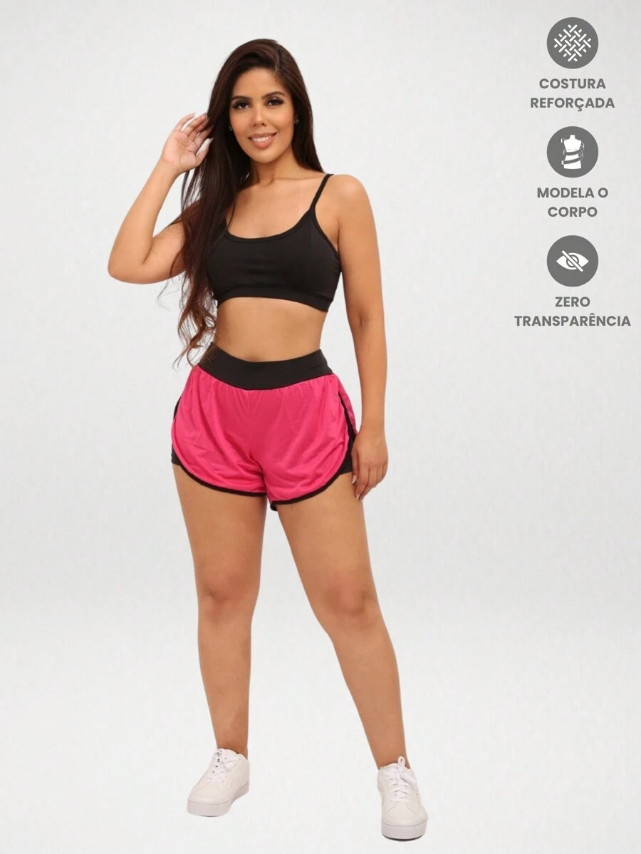 Women Sports Sets - Màu Hồng Tươi - Xem 1