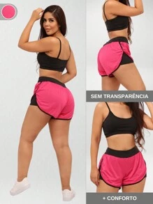 Women Sports Sets - Màu Hồng Tươi - Xem 2