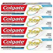Colgate Total Toothpaste, Deep Clean Fights Bacteria On Teeth, Tongue ...