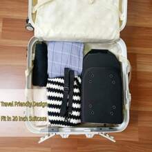 Bolsa De Transporte De Gran Capacidad Para Gorras De Béisbol - Negro - Ver 6