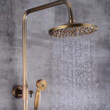 Futchoy Gold Retro Shower Set Shower Faucet Rain Shower With Hand Shower Shower Shower System - Gold - View 5