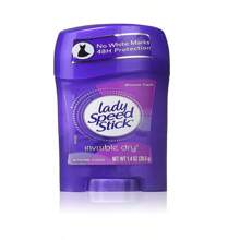 Lady Speed Stick Desodorante y Antitranspirante Invisible Dry, Aroma a Ducha Fresca, Paquete de 2 unidades de 1.4 Onzas - Multicolor - Ver 2