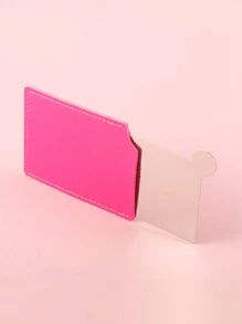 1PC Stainless Steel Multi-Color Carded Makeup Mirror Student Dormitory Desktop Small Mirror Ladies Dressing Mirror Travel Gift For Girlfriend And Mother Birthday Gifts Graduation