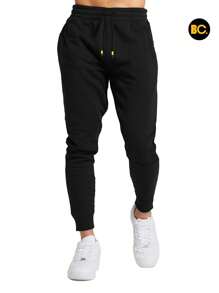 BIG CITY Jogger Deportivo De Moda Pants Para Hombre Slim Fit Strech - Negro - Ver 1