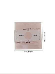 40 件/包小号一次性牛奶玫瑰花束包装纸，插花包装材料，优雅简约的花卉衬里