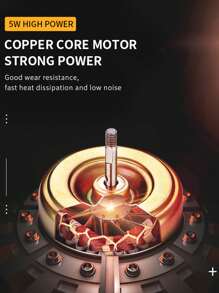 Kemei KM-MAX2092 Cordless Hair Clipper, Electric Hair Trimmer, Professional Haircut Machine For Men, Random Graffiti Pattern Hair Clipper, Rechargeable Hair Cutting Machine - Random Graffiti Patterns - View 6