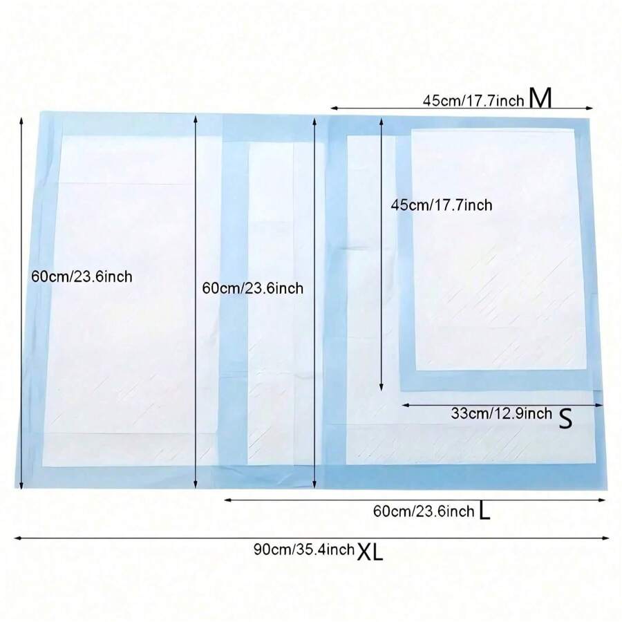 20 szt. jednorazowych przewijaków dla noworodków, wodoodporna i oddychająca mata do przewijania pieluszek, miękka i superchłonna / Prezent na baby shower, dekoracje rodzinne