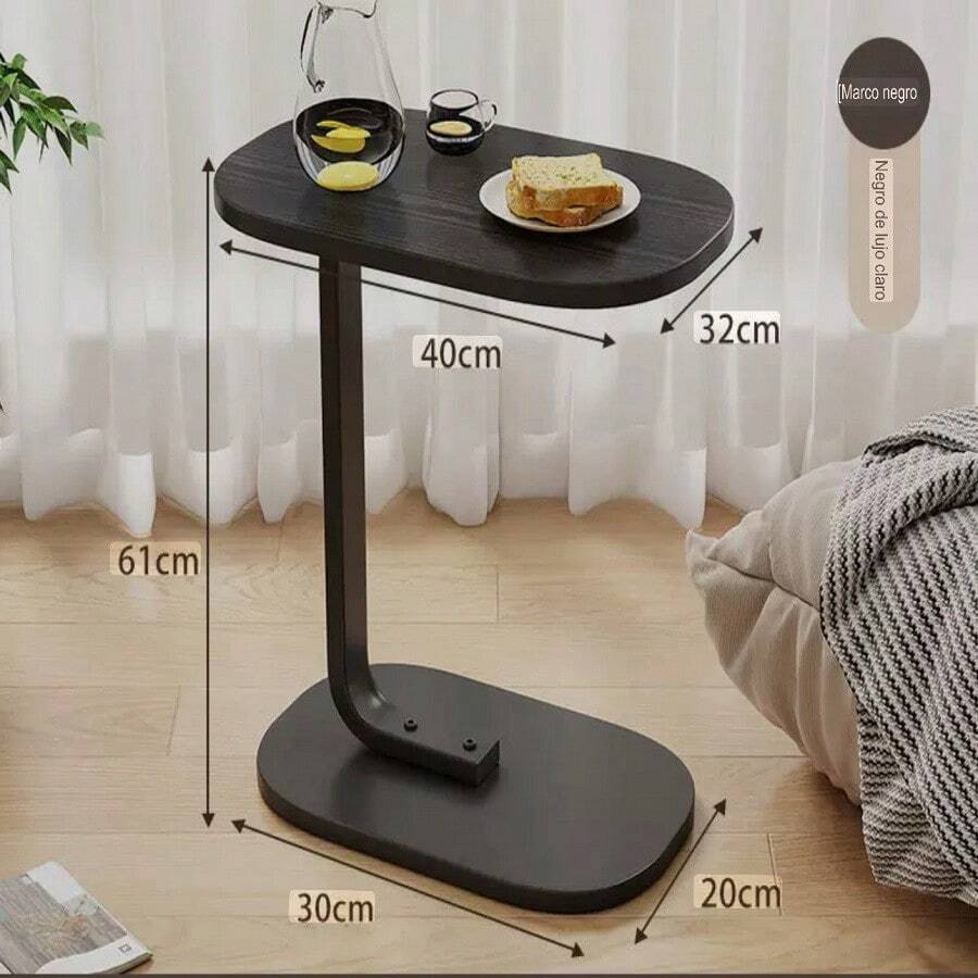 1 pieza Mesa de centro pequeña y creativa, mesa auxiliar multifuncional para sofá, mesita de noche, mesa de té para sala de estar, dormitorio, balcón