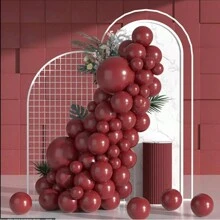 高品质乳胶气球套装 18/12/10/5 英寸派对装饰气球适合生日、情人节婚礼、毕业派对、新季节新娘送礼会、性别揭示派对装饰气球 - 彩色 - 查看 13