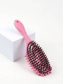 1 件定义造型缠结头发梳子空心梳沙龙头发按摩空气梳垫卷发刷防静电造型刷用于梳理缠结头发，按摩头皮，用于浴室，梳妆台，适合男女，最佳礼物。