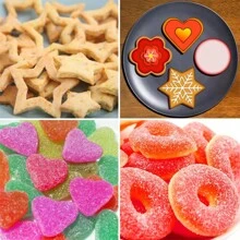12 piezas Juego de cortadores de galletas asimétricos, Corazón Estrella Flor Redondo Sello de galletas DIY, Herramienta de hornear navideña de acero inoxidable, Cortador de galletas Decoraciones navideñas Pijamas navideños Regalos navideños Decoración navideña
