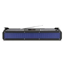 BOSSNEY Radio Bocina  Portátil Con  Bluetooth Usb Fm Solar - Azul - Ver 3