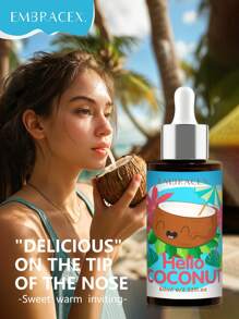 EMBRACEX. 11 Stile 60ml ätherische Öle Aromatherapie Öle mit Tropfer Reediffusor Öle für Autoduft Aroma Diffuser Heimdüfte Produkte Kerzenduft Vanille Himbeere Erdbeere Keks Lutscher Kokosnuss Kaffee Schokolade Ylang-Ylang Kirsche Lebkuchenmännchen