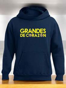 Hoodie America Tricampeon 14 16 15 Eternal Love Front Back