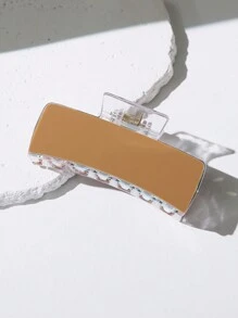1個客製化比賽日加油隊名彩虹字體髮夾，伴娘禮物，個性化姓名髮爪，婚禮髮飾，生日禮物，派對小禮，開學季，教師禮物，可愛，Y2K，美學，給她的 - 方塊發爪 - 查看 35