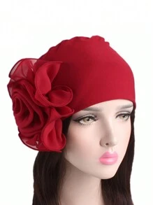 1 件装男士保暖针织帽带帽檐纯色弹力透气针织混纺滑雪帽冬季秋季 - 彩色 - 查看 8