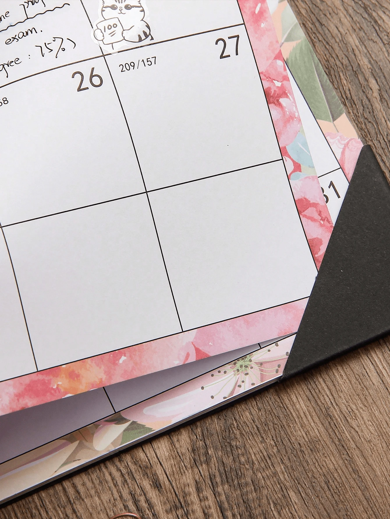 2024 And 2025 19 Sheets 16.7*11.8 Inch Large Size Family Calendar