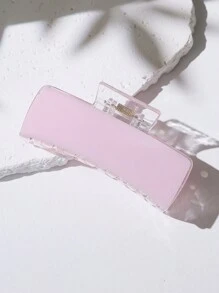 1個客製化比賽日加油隊名彩虹字體髮夾，伴娘禮物，個性化姓名髮爪，婚禮髮飾，生日禮物，派對小禮，開學季，教師禮物，可愛，Y2K，美學，給她的 - 方塊發爪 - 查看 12