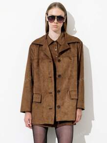 GAAMI Dames blazerjack, losse pasvorm, casual, zakelijk, woon-werkverkeer, collegestijl, lente/herfst