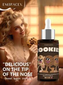 EMBRACEX. 11 Stile 60ml ätherische Öle Aromatherapie Öle mit Tropfer Reediffusor Öle für Autoduft Aroma Diffuser Heimdüfte Produkte Kerzenduft Vanille Himbeere Erdbeere Keks Lutscher Kokosnuss Kaffee Schokolade Ylang-Ylang Kirsche Lebkuchenmännchen