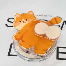 旋转磁力支架适用于 Magsafe Bear Sushi 磁性手机桌面懒人神器卡通可爱兼容 、Android 手机，生日、家人、朋友的礼物推拉式手机握把、手机支架、手机配件 - 彩色 - 查看 7