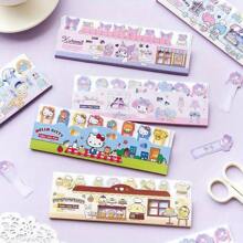 Sanrio Sanrio Character Shaped Sticky Notes, Indexing Marker Stickers, Cute Cartoon Office Supplies