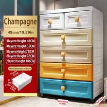 5/4/3/2/1 Layer Closet Organization And Storage Storage Organizer Closet Organizer Shoe Rack Makeup Organizer Clothes Organizer Storage Cabinet Dresser For Bedroom Drawer - 49 European - View 15