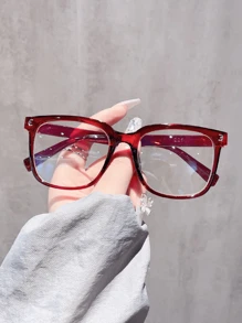 4 sztuki/zestaw Modne okulary do codziennego noszenia w dużych oprawkach, Casual Beach Resort