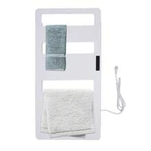 Electric Wall Mounted Towel Warmer Bathroom Graphene Heated Towel Rack 3-Layer - 1 - 查看 7