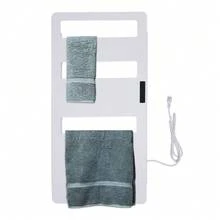 Electric Wall Mounted Towel Warmer Bathroom Graphene Heated Towel Rack 3-Layer - 1 - 查看 8