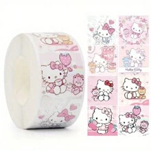 1 Roll  Stickers - Cartoon Cute Stickers, Suitable For Scrapbooking, Gift Wrapping And Party Favors, Matte Finish - Multicolor - View 8