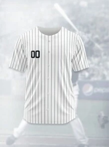 2025 Summer & Autumn Custom Baseball Jersey, Chicago White Sox, Breathable Quick-Dry 210g Spring/Summer Unisex Sports Team Club Training Shirt With Front & Back Printed Name, Number, Logo, Comfortable Fit For Daily, Casual, Party - Multicolor - View 5