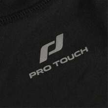 PRO TOUCH Tee-shirt de sport ajusté avec col rond et manches courtes noir, vêtement de sport pour homme, 256919-050