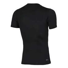 PRO TOUCH Tee-shirt de sport ajusté avec col rond et manches courtes noir, vêtement de sport pour homme, 256919-050