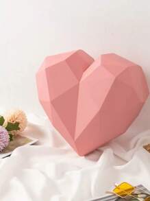 1pc Valentine's Heart Shaped Gift Box, Creative High-End Packaging Box (Requires Self-Assembly) - Multicolor - View 3