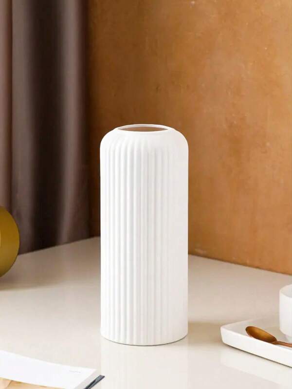 1pc European Style Plastic Vase For Hydroponics, Home Decor, Wedding, Holiday & Party