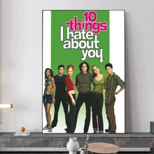 1PC 10 điều tôi ghét ở bạn Phim dán áp phích giấy kraft cổ điển DIY Phòng bar quán cà phê thẩm mỹ ÁP PHÍCH NGHỆ THUẬT TƯỜNG Tranh treo tường Không khung - Nhiều màu - Xem 26