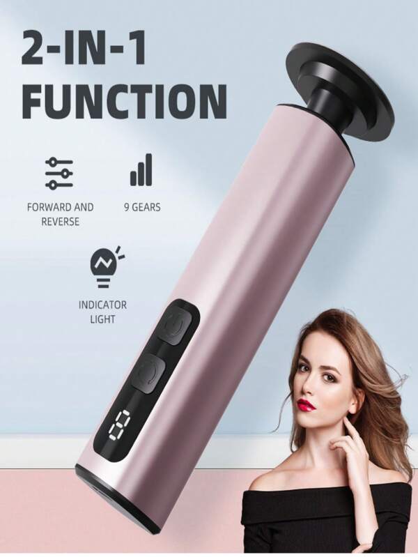 1pc New Miracle Foot File Electric Foot Peel Callus Remover, Removes Dead Skin On Heels, 5 Color Options, Portable Design