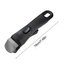 Juego de ollas anti-escaldaduras blancas y grises con mangos desmontables Mango de reemplazo universal Mango desmontable multiusos - Negro - Ver 1