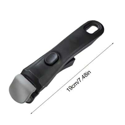 Juego de ollas anti-escaldaduras blancas y grises con mangos desmontables Mango de reemplazo universal Mango desmontable multiusos