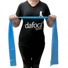 dafocacom.br Faixa Elástica Thera Band 1500X150X0,35MM Azul Liftness Dafoca Sports - Azul - Visão 1
