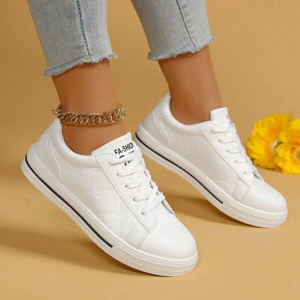 Novos tênis brancos femininos primavera/outono 2021, versão coreana estilo ins, sapatos casuais baixos, sapatos de plataforma de salto médio da moda