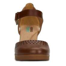 Flat Con Plataforma De 7.5 cm Confort Para Mujer Color Café - Café integral - Ver 3