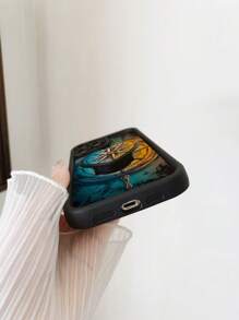 1 buah Casing Ponsel Bentuk Hati dengan Pola & Kompas, Pelindung Kamera, Desain Tahan Guncangan Kompatibel dengan iPhone 11 Pro Max/12 Pro Max/13 Pro Max/14 Pro Max/15 Pro Max/Kompatibel dengan iPhone 16 Plus/Kompatibel dengan iPhone 16 Pro Max, Kompatibel dengan Redmi, Kompatibel dengan OPPO/Kompatibel dengan Realme, Kompatibel dengan VIVO, Kompatibel dengan Infinix, Kompatibel dengan Honor, Kompatibel dengan MOTO, Kompatibel dengan Itel, One Plus, Versi Internasional, Bukan Versi Domestik. - Hitam - View 8