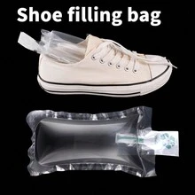 50pcs Inflatable Air Bubble Bags For Packaging, Cushion Boxes And Bags, Air Cushion Bags, Shoe Stuffing Bags, Storage Protective Bags, Transportation Protective Bags - White - View 4