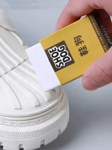 1 件/2 件绒面革橡胶橡皮擦，用于鞋子清洁，去除漆面或网眼运动鞋上的磨损痕迹，干洗，去污，抛光，适用于绒面革、磨砂皮、天鹅绒、运动鞋、皮鞋
