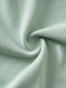 Baby Boy Cartoon Elephant Print Short Sleeve Strap Jumpsuit, Unisex Baby Romper, Spring/Summer - Green - View 7