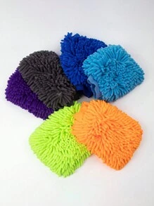 超大、厚实、宽大的多功能洗车和擦车布/手套