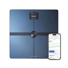 WITHINGS Body Smart Accurate Scale For Weight Fat Percentage Body Composition Scales Wi-Fi Bluetooth Weight Scale Apple Health  Fit Compatible Digital Batoom Scale - Black-BodySmart - View 1
